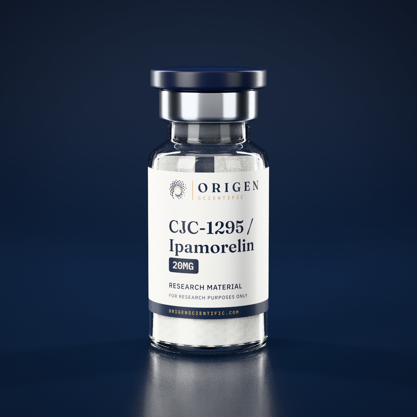 CJC-1295/ Ipamorelin — Origen Scientific research vial