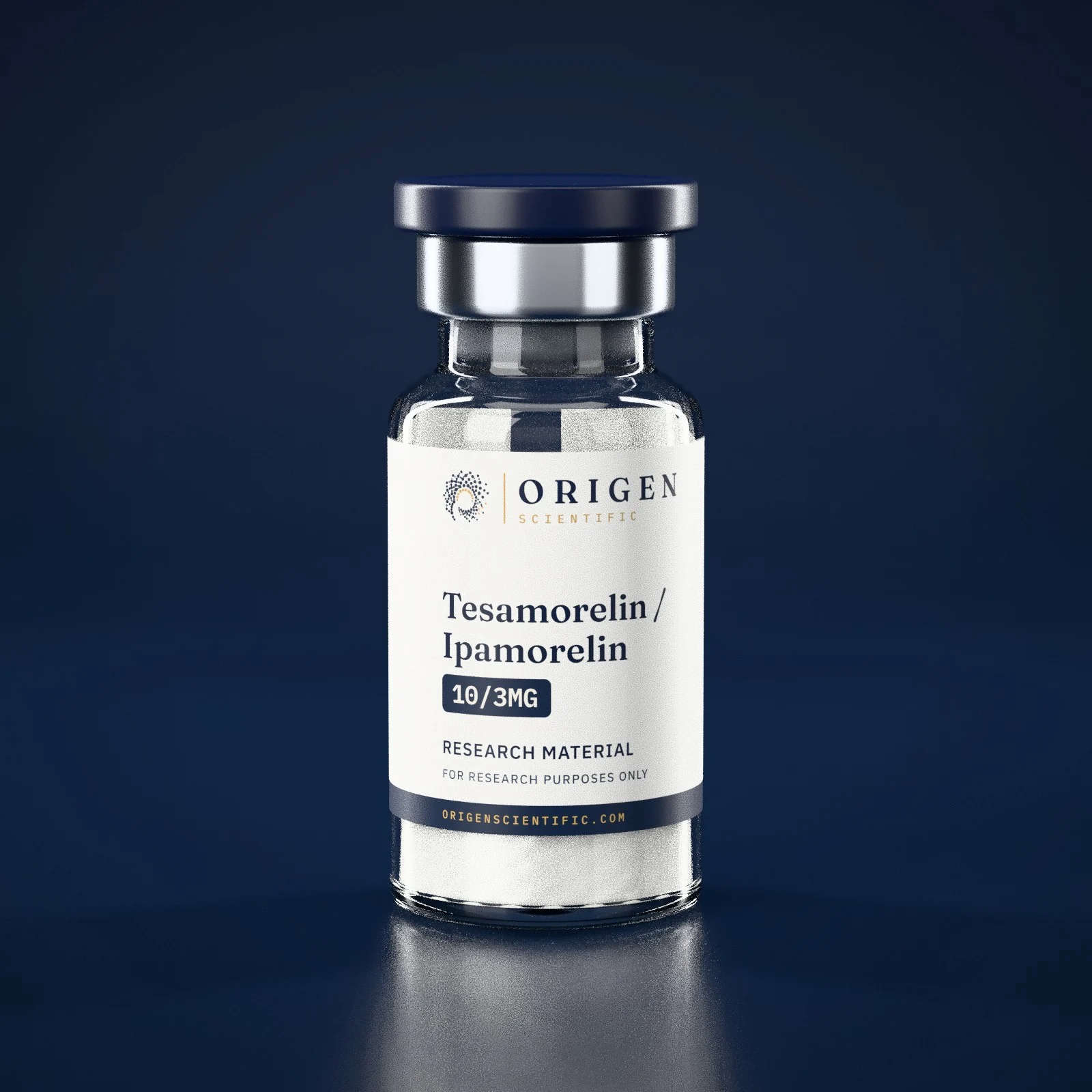 Ipamorelin/ Tesamorelin — Origen Scientific research vial